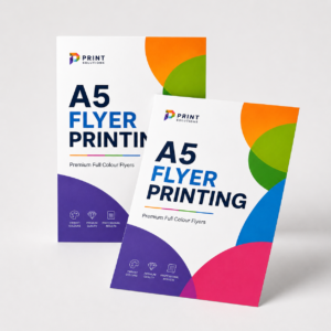 A4 flyer printing UK full colour premium