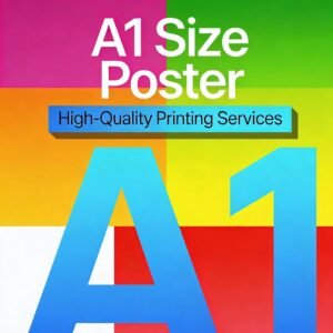A1 poster printing UK 170gsm silk