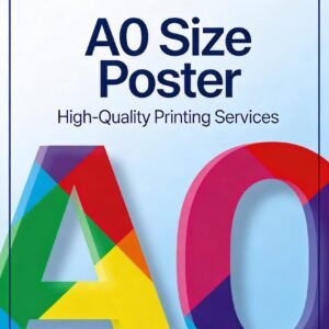 Custom size poster printing UK any size