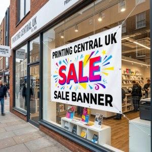 Sale vinyl banner printing UK